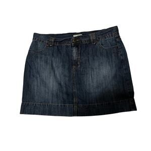TINT Jeans Demin Skirt With Pockets On The Back Size 14